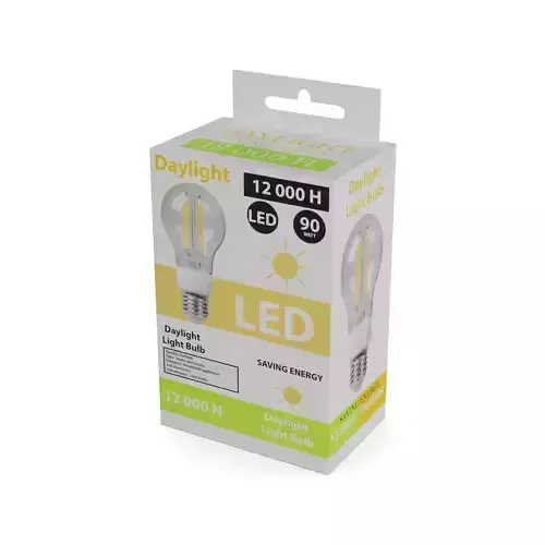 Light bulbs Daylight Light Bulb Low-poly 3D model