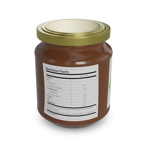 Biscuits and sponge cakes Hazelnut Spread 3D model