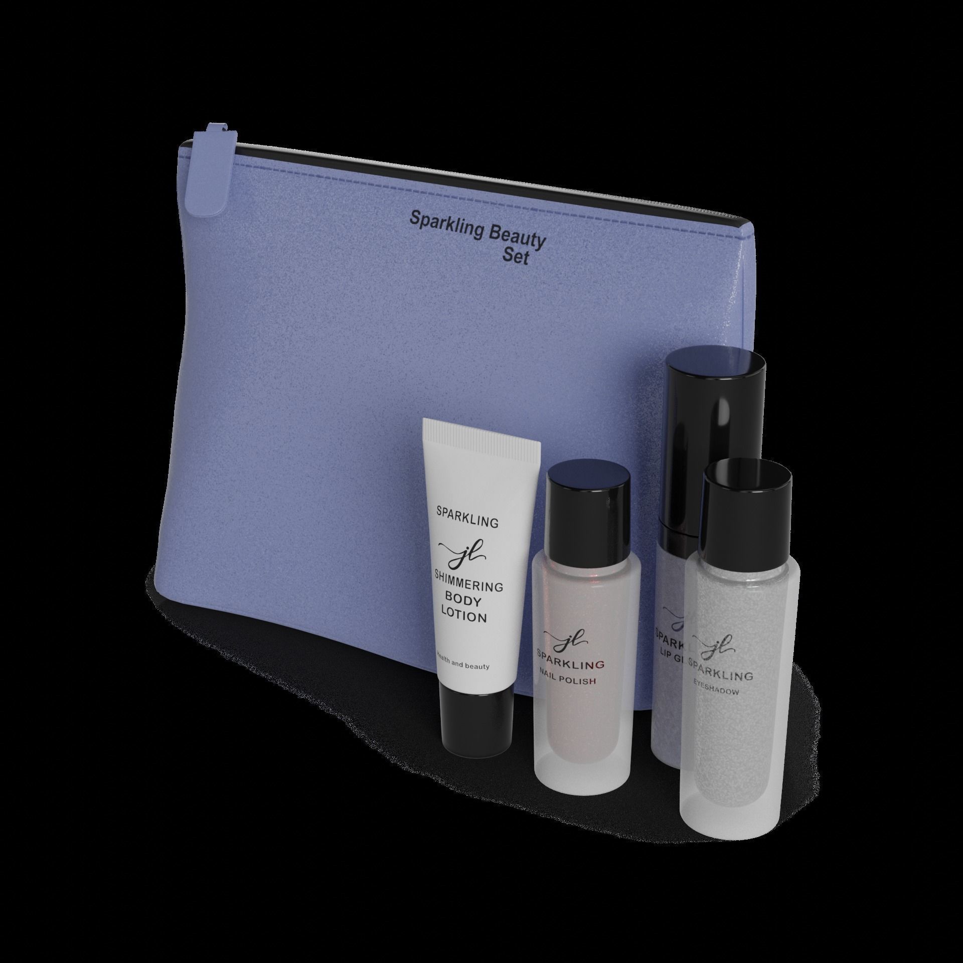Cosmetic kits Sparkling Beauty Set 3D model_1