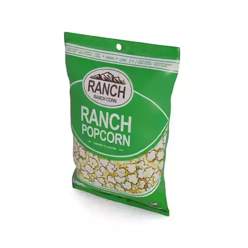 Puffed corn and popcorn Ranch Popcorn