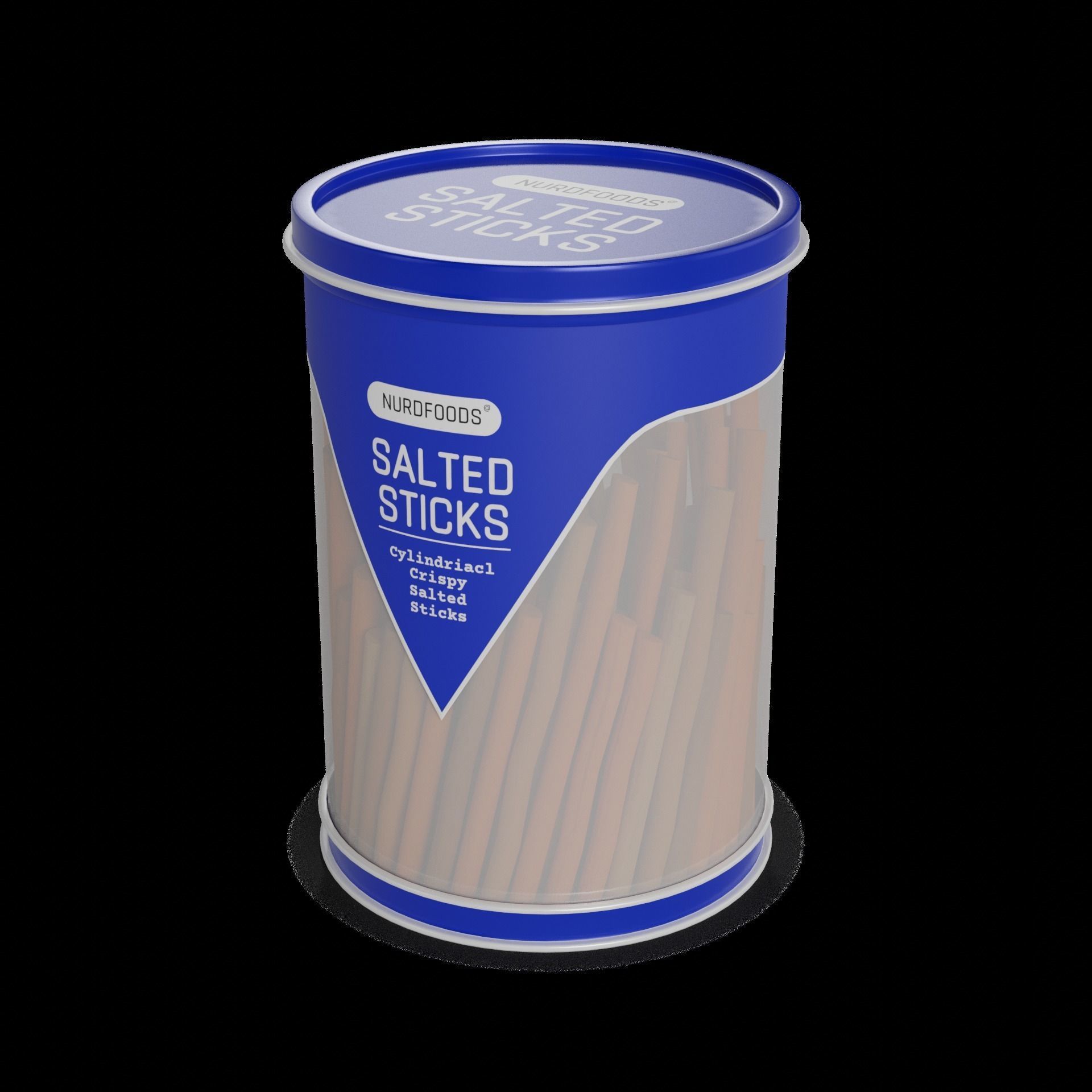 Crackers and salty sticks Salted Sticks 3D model_1