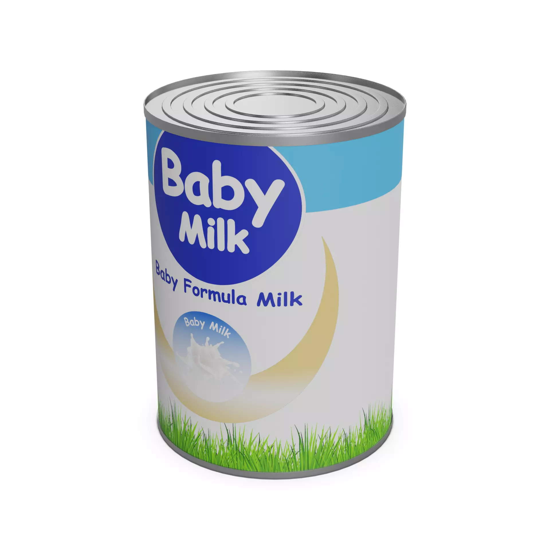Specialist baby formula milk Baby and kids Low-poly 3D model