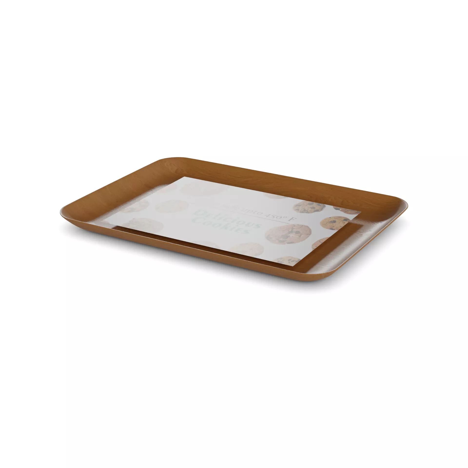 Kitchen utensils Non-Stick Baking Sheet Low-poly 3D model