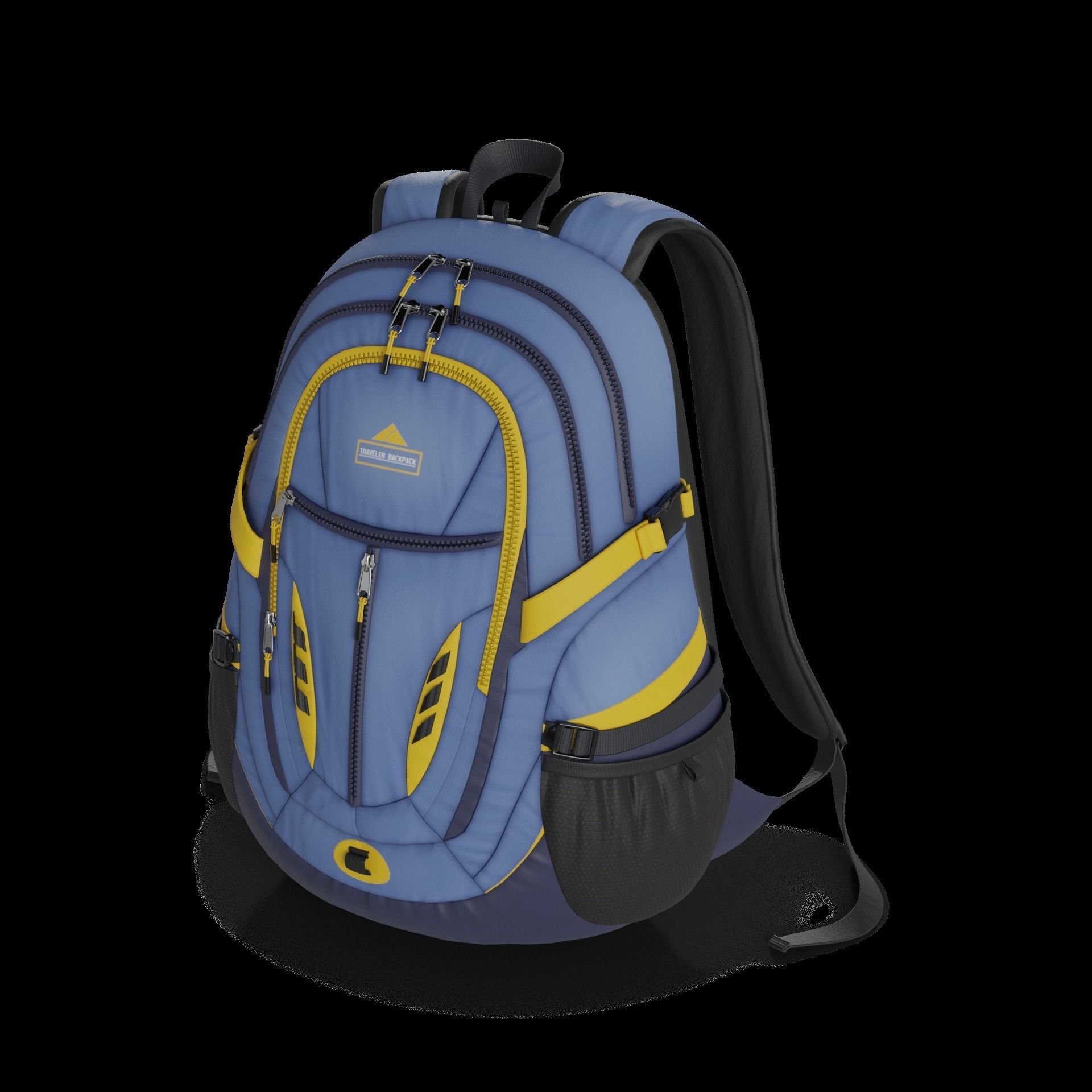 Backpacks sports bags pencil cases Backpack 3D model_1