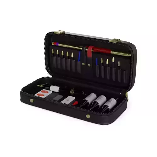 Art and drawing supplies Calligraphy Set 3D model