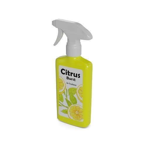 Solid WC cleaners - air fresheners Air Freshener - Citrus Burst Low-poly 3D model