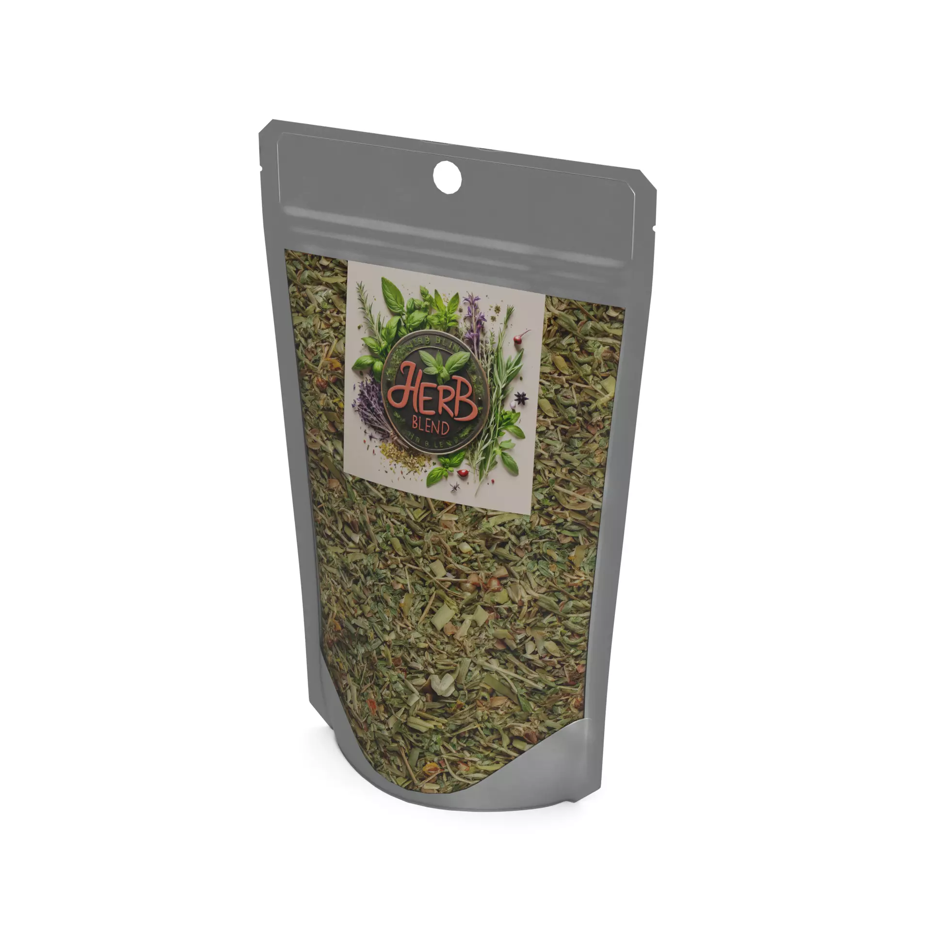 Spice and herbs mixes Herb Blend Low-poly 3D model_0