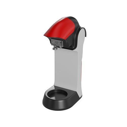 Kitchen appliances Electric Can Opener Low-poly 3D model