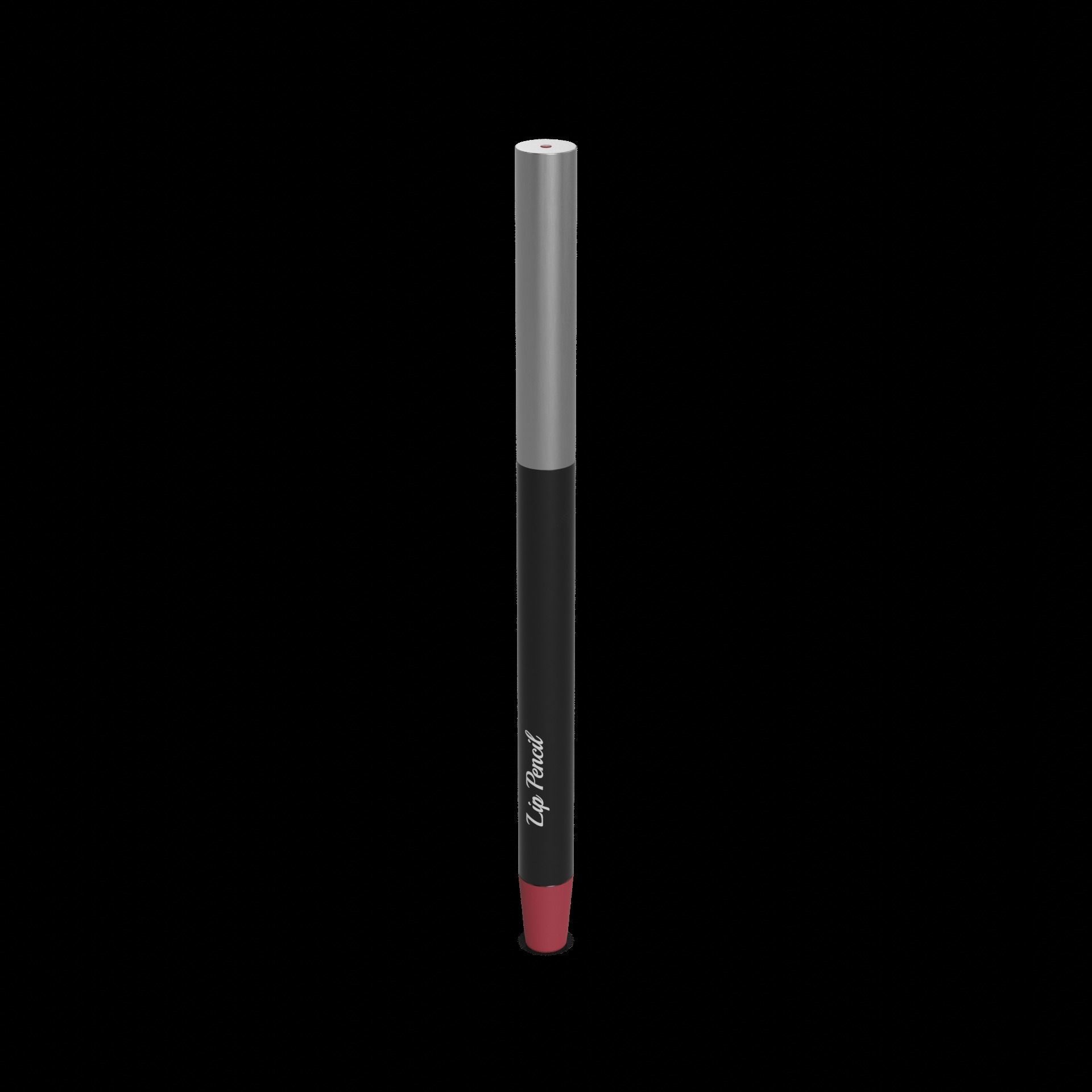 Lipsticks and lip pencils Lip Pencil Low-poly 3D model_1
