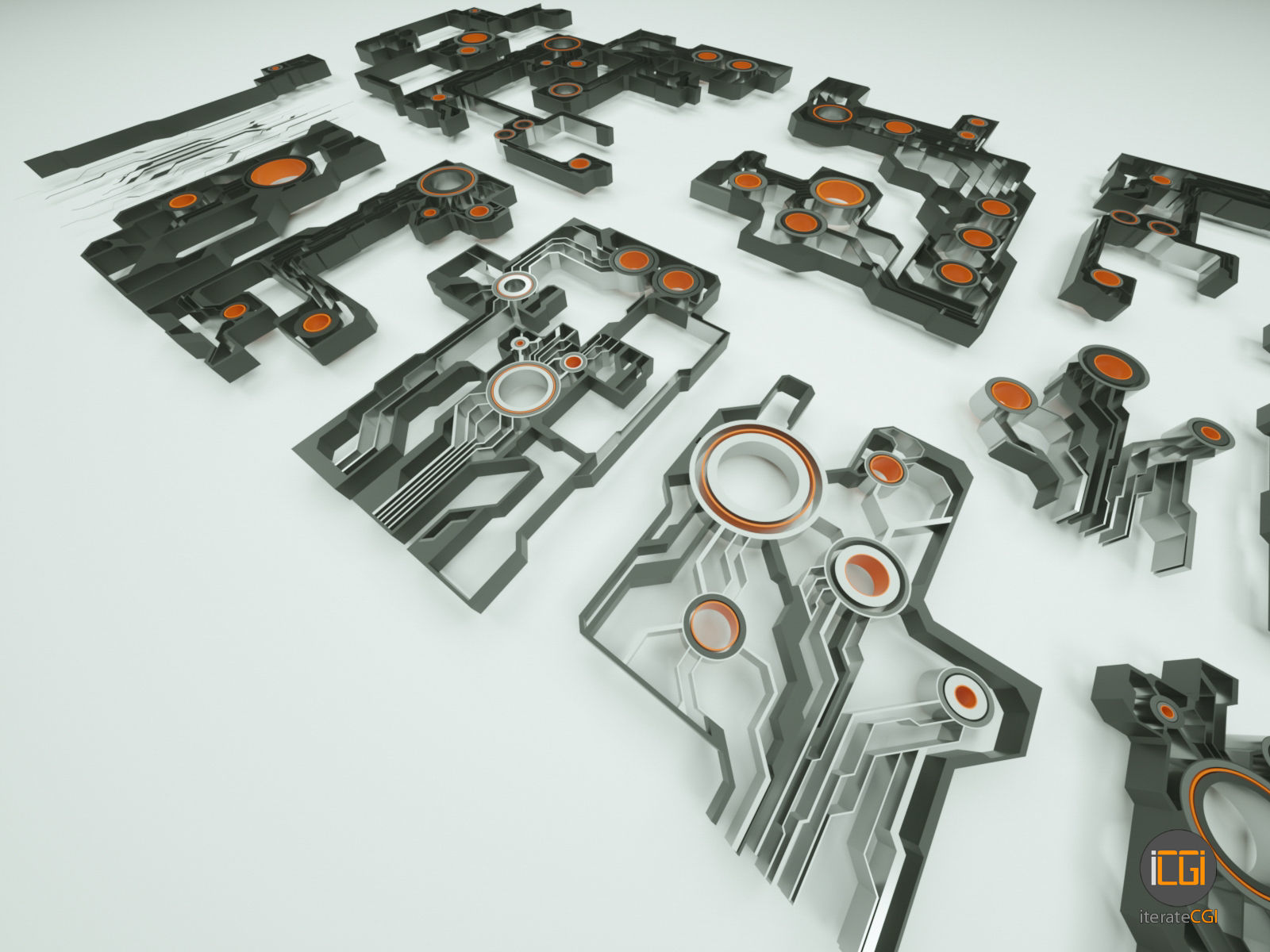 Tech shapes-TS1 kit 3D model_4