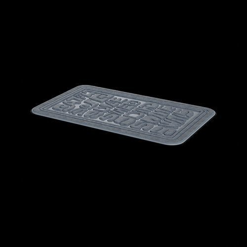Bathroom accessories Bath Mat 3D model 2