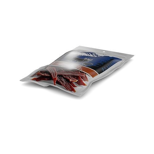 Meat snacks and cabanossi Beef Jerky Low-poly 3D model