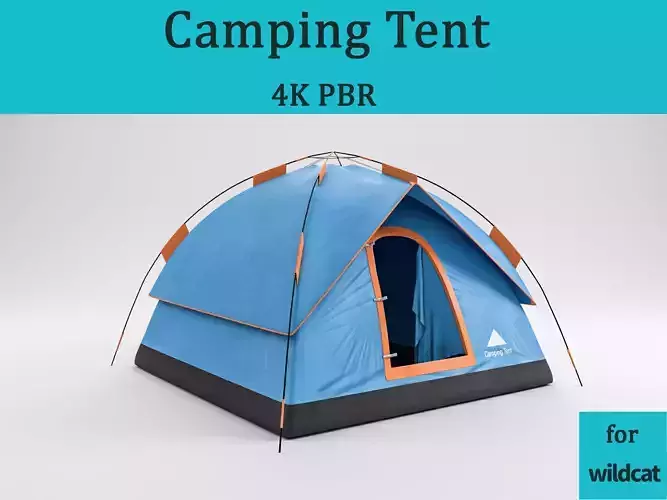 Camping Tent 02 4K PBR