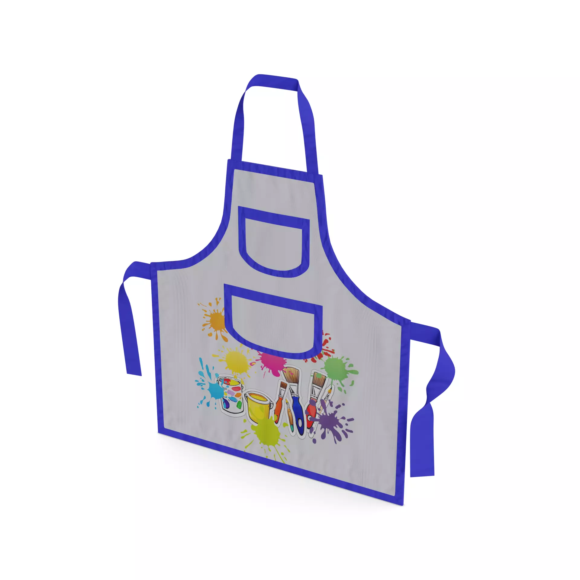 Creative and interactive toys Artistic Apron Set 3D model_0
