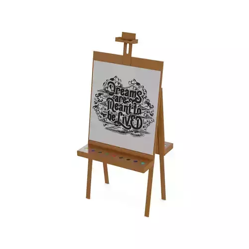 Creative and interactive toys Artistic Masterpiece Easel