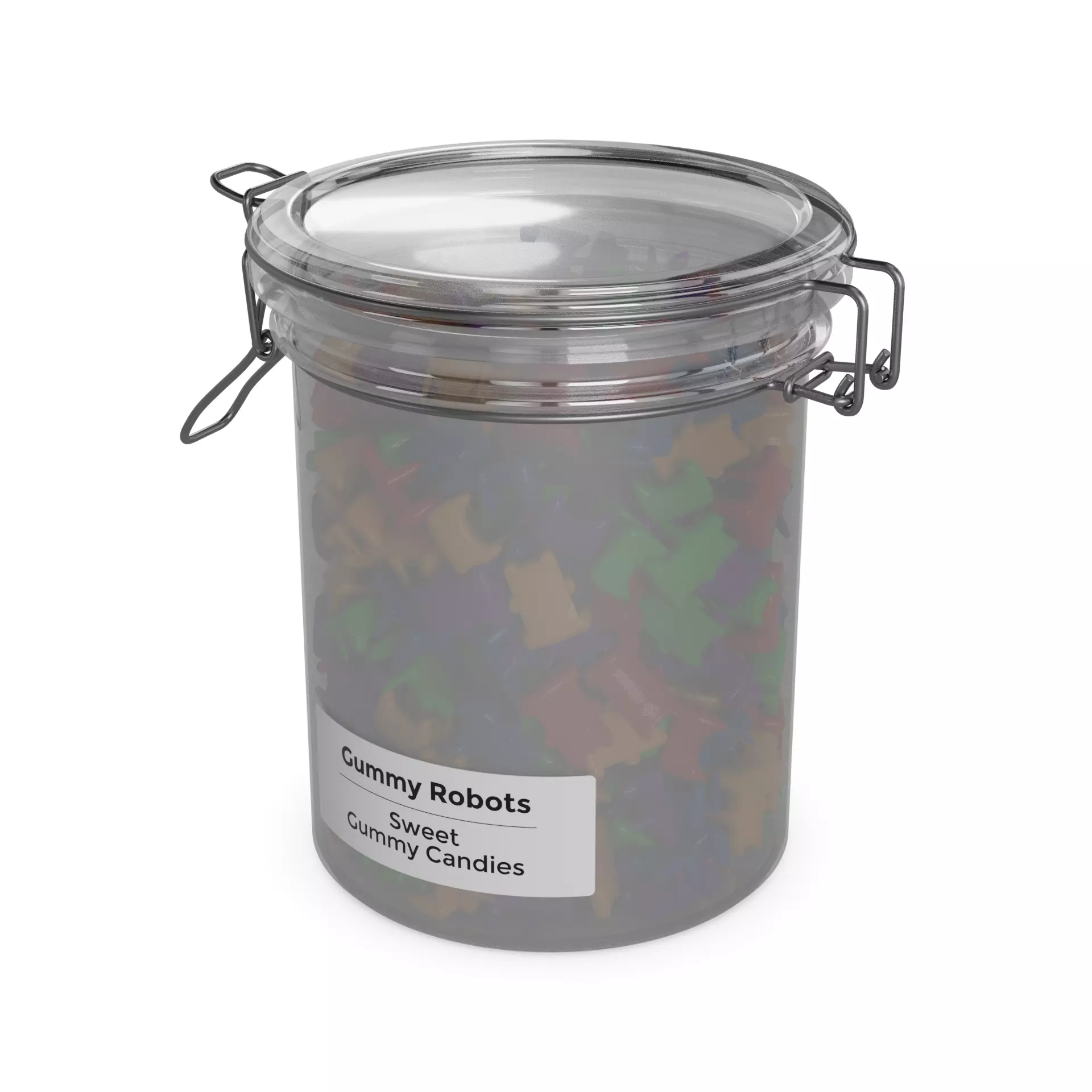 Gummies Gummy Robots 3D model_0