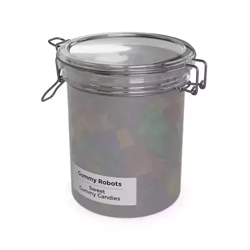 Gummies Gummy Robots 3D model