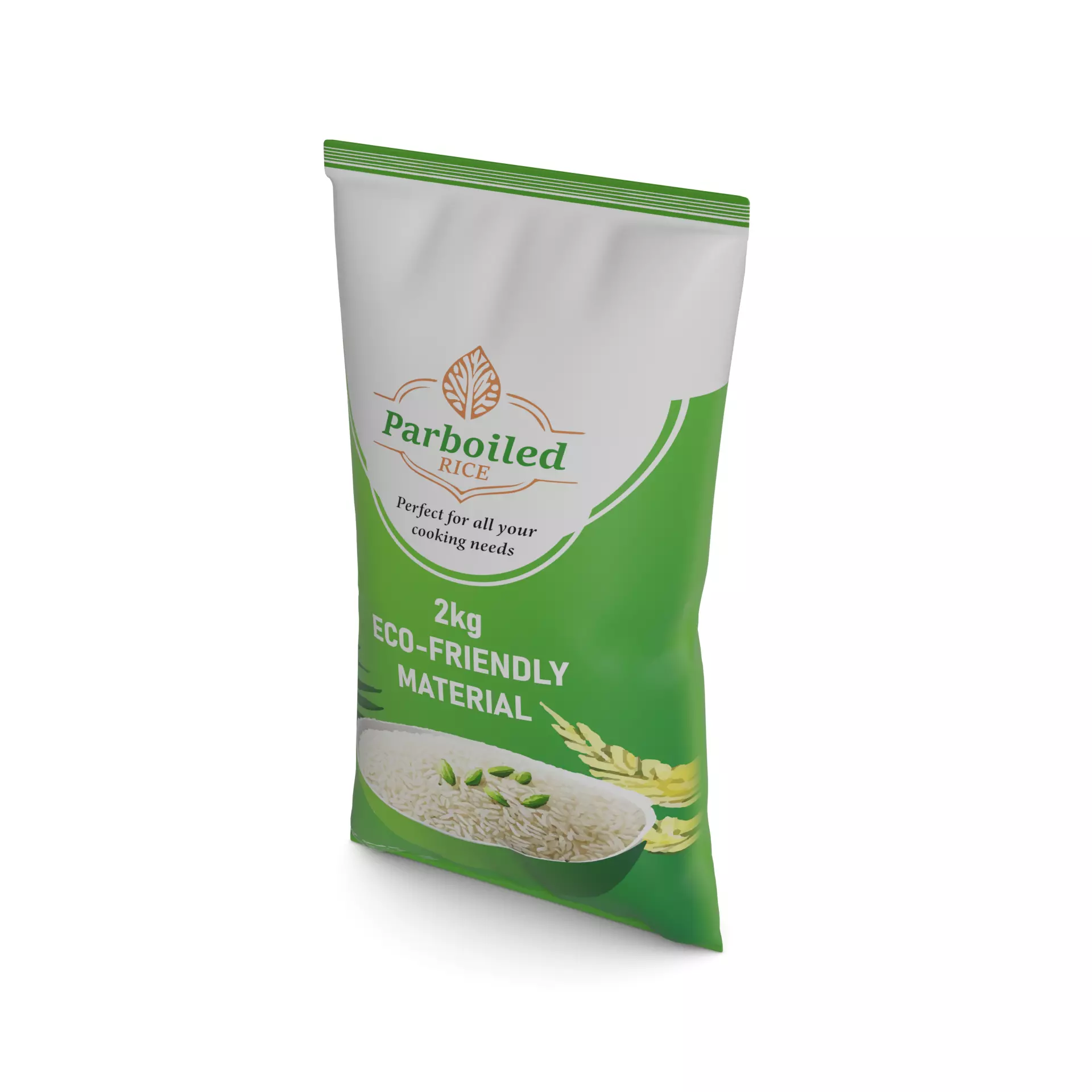 Parboiled rice Parboiled Rice Low-poly 3D model_0