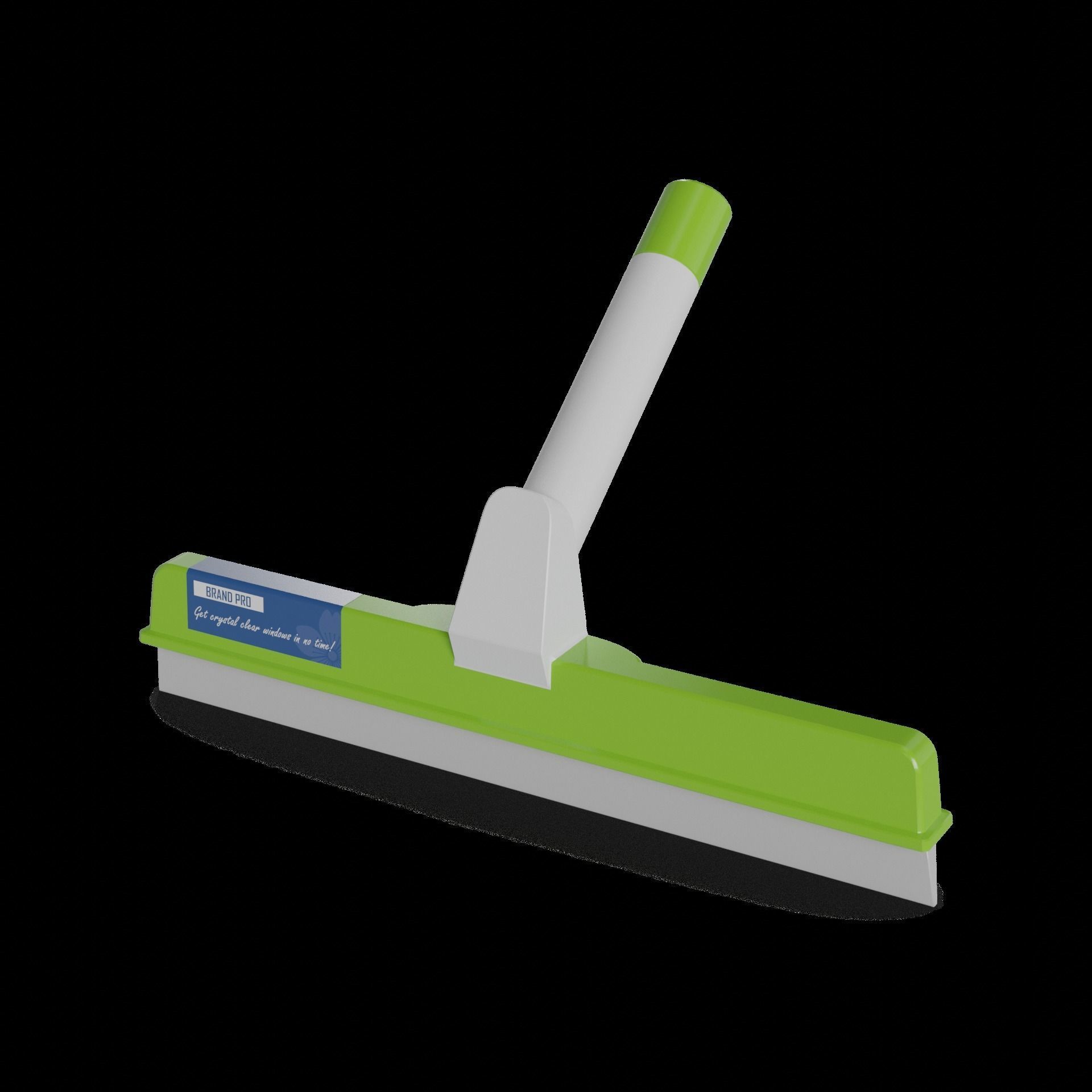 Brooms mops and window squeegees Window Squeegee Low-poly 3D model_1