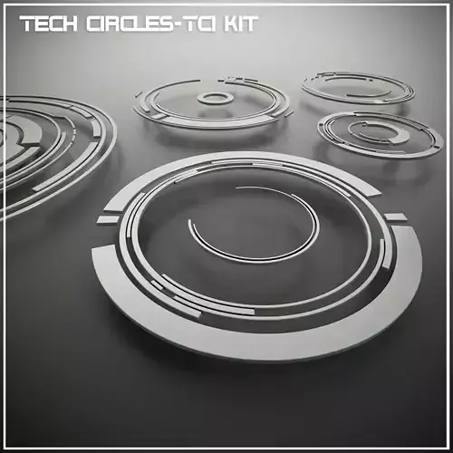 Tech circles-TC1 kit 3D model