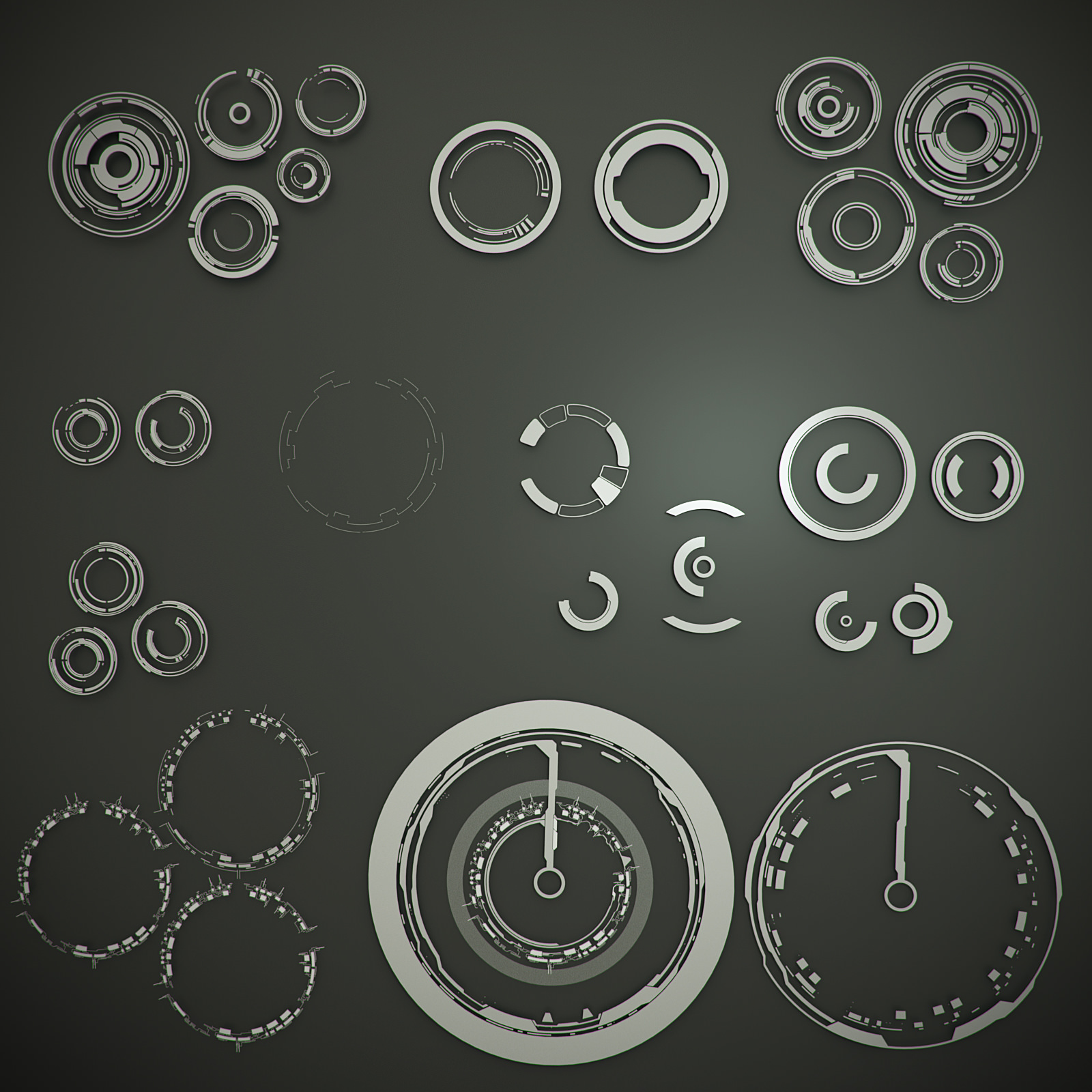 Tech circles-TC1 kit 3D model_3