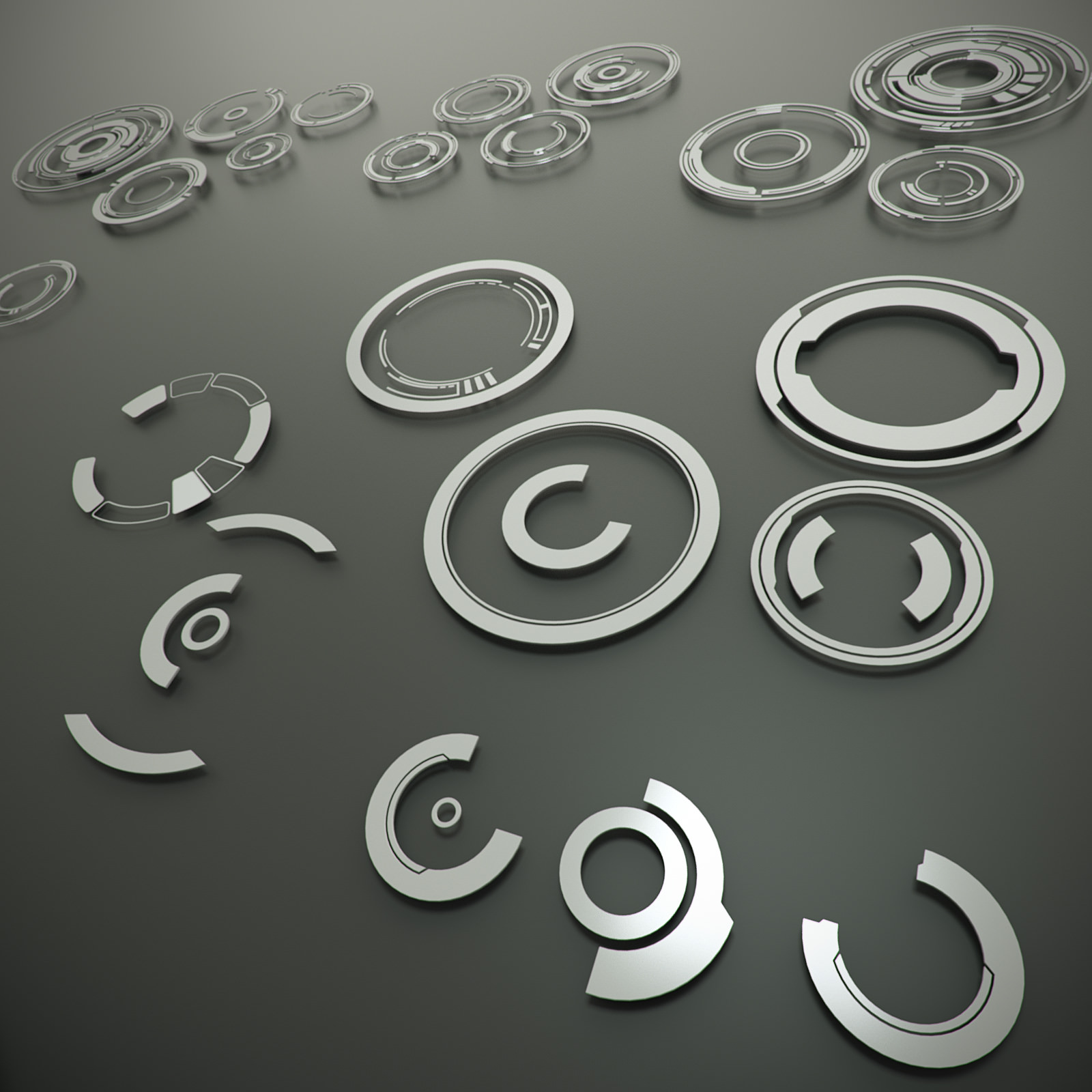 Tech circles-TC1 kit 3D model_7