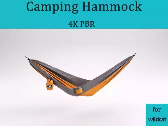 Camping Hammock 02 4K PBR