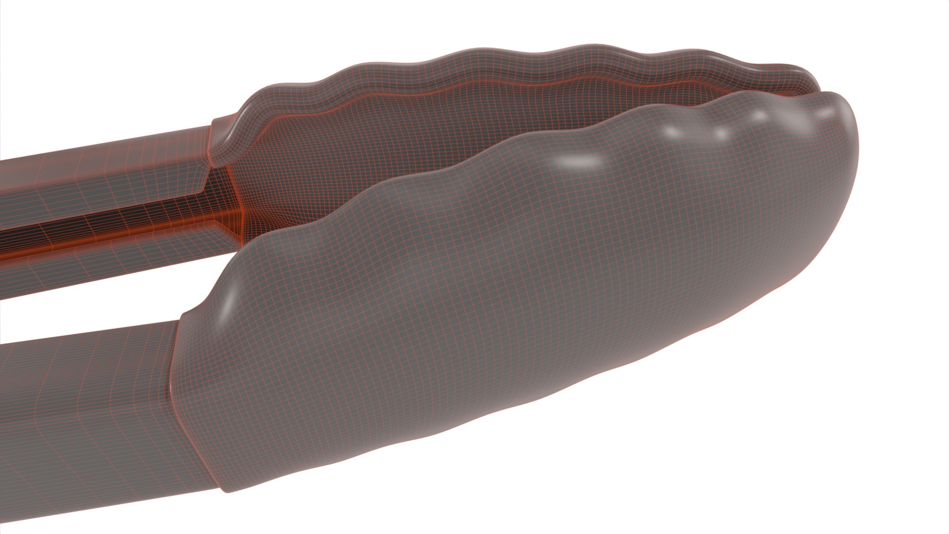 Kitchen utensils Tongs 3D model_11