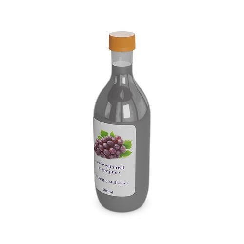 Syrups Grape Syrup 3D model