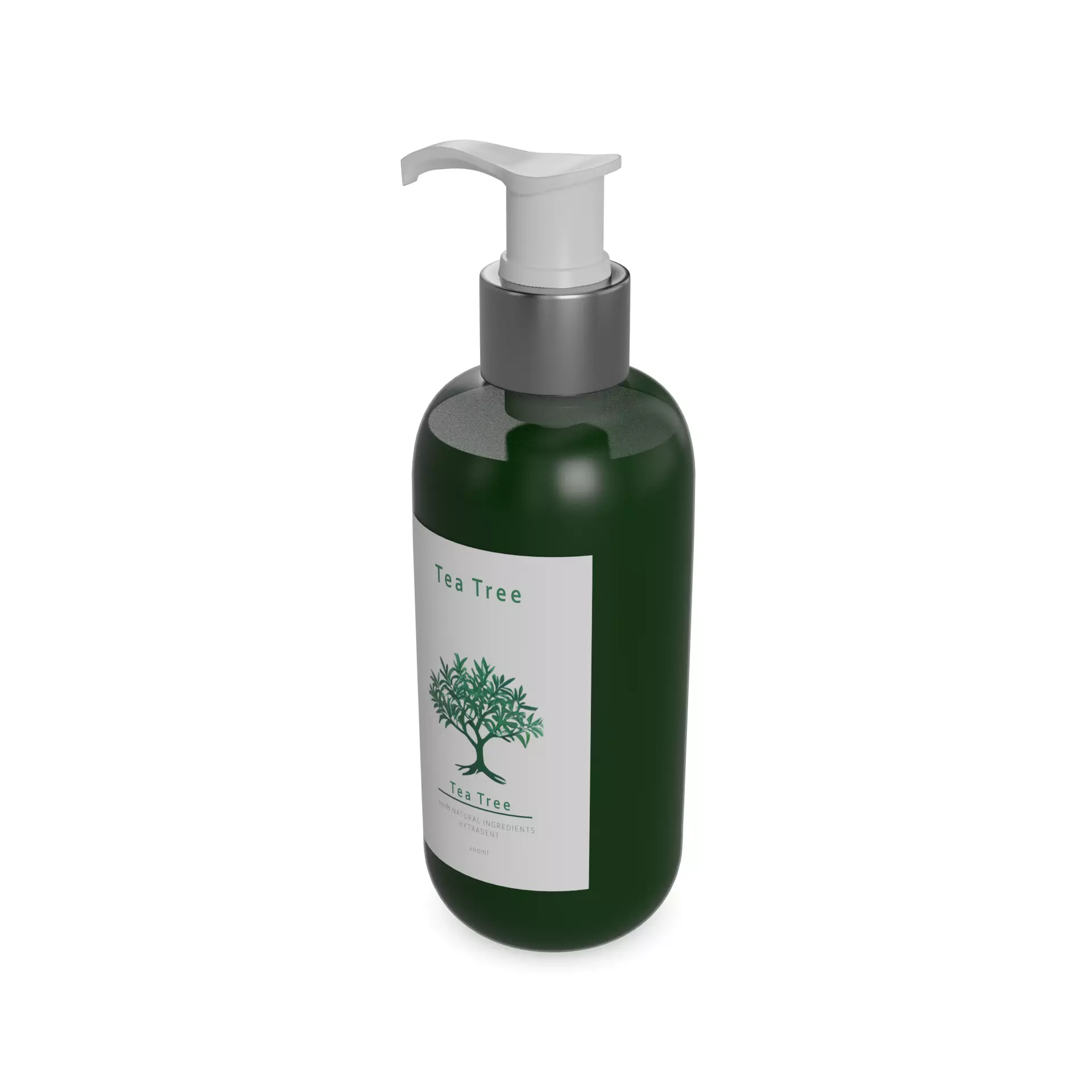 Liquid soap Tea Tree Tingle Liquid Soap Low-poly 3D model_0