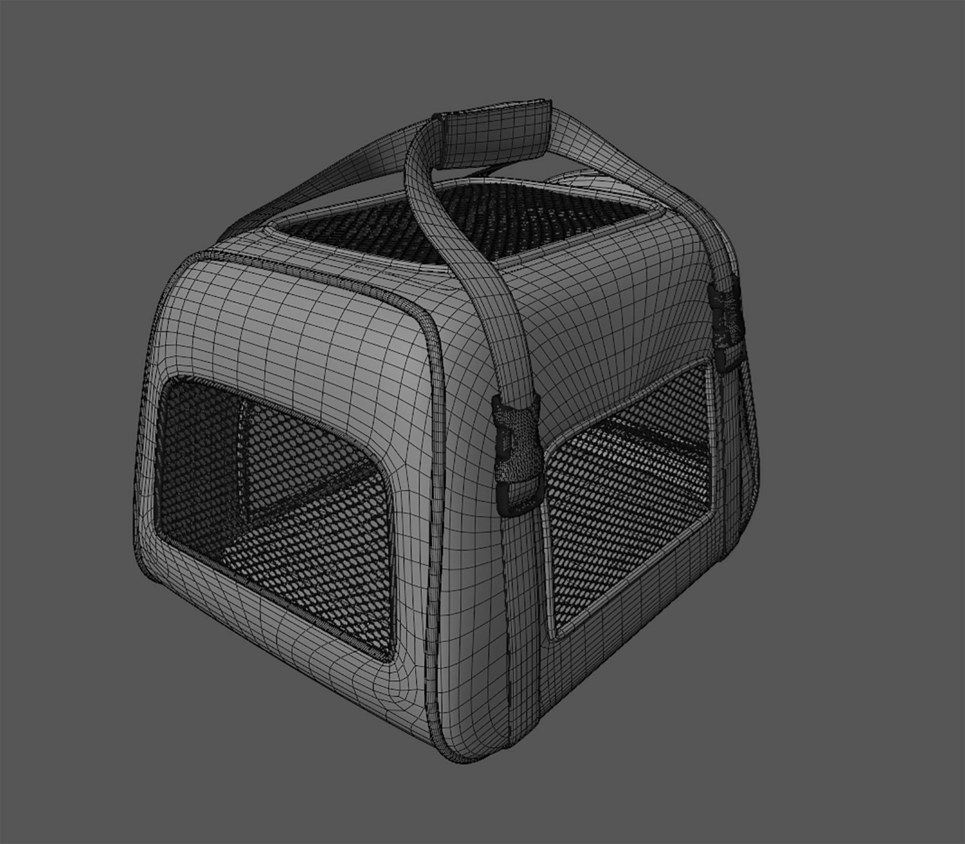 Pet accessories Pet Carrier 3D model_19