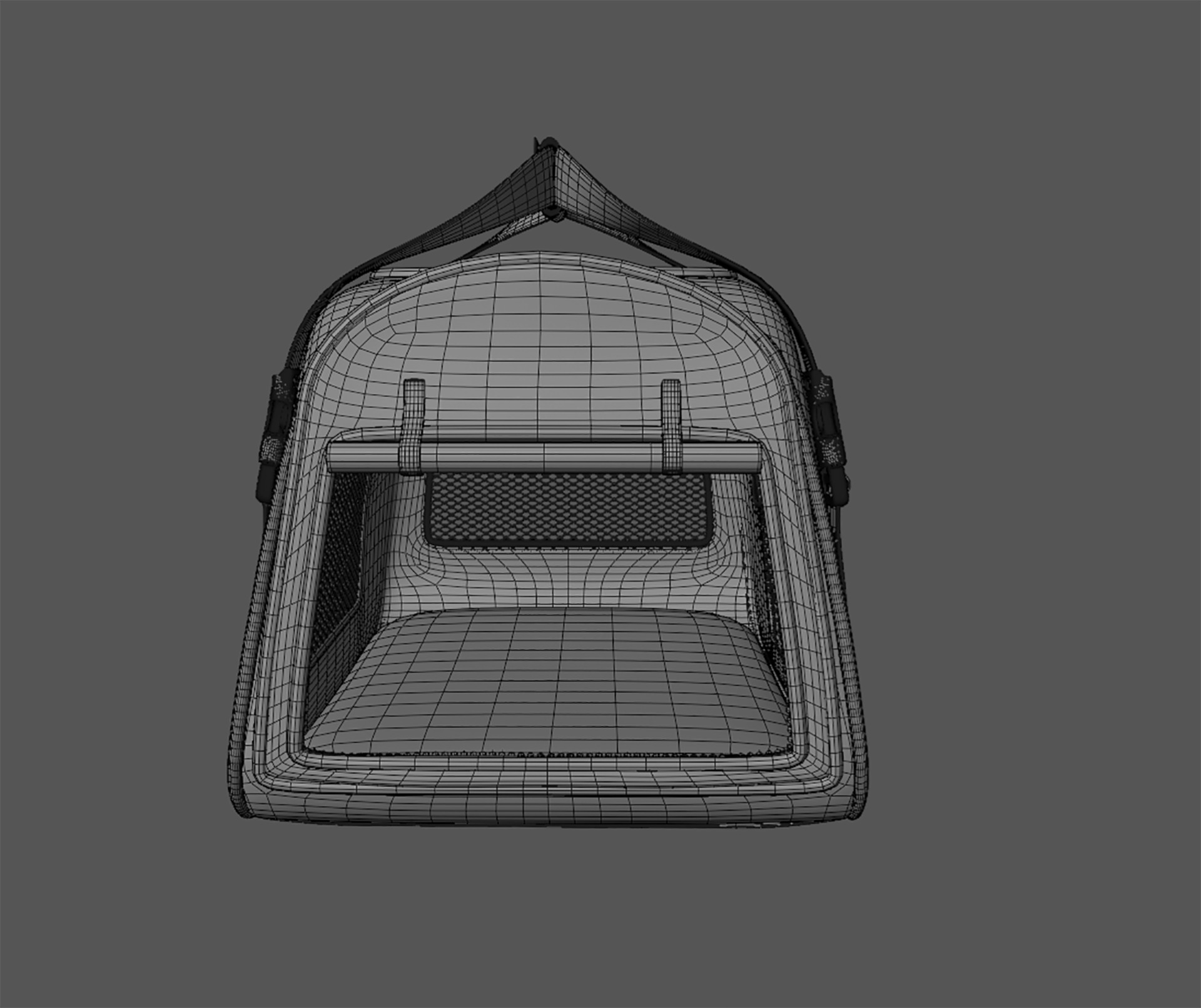 Pet accessories Pet Carrier 3D model_20