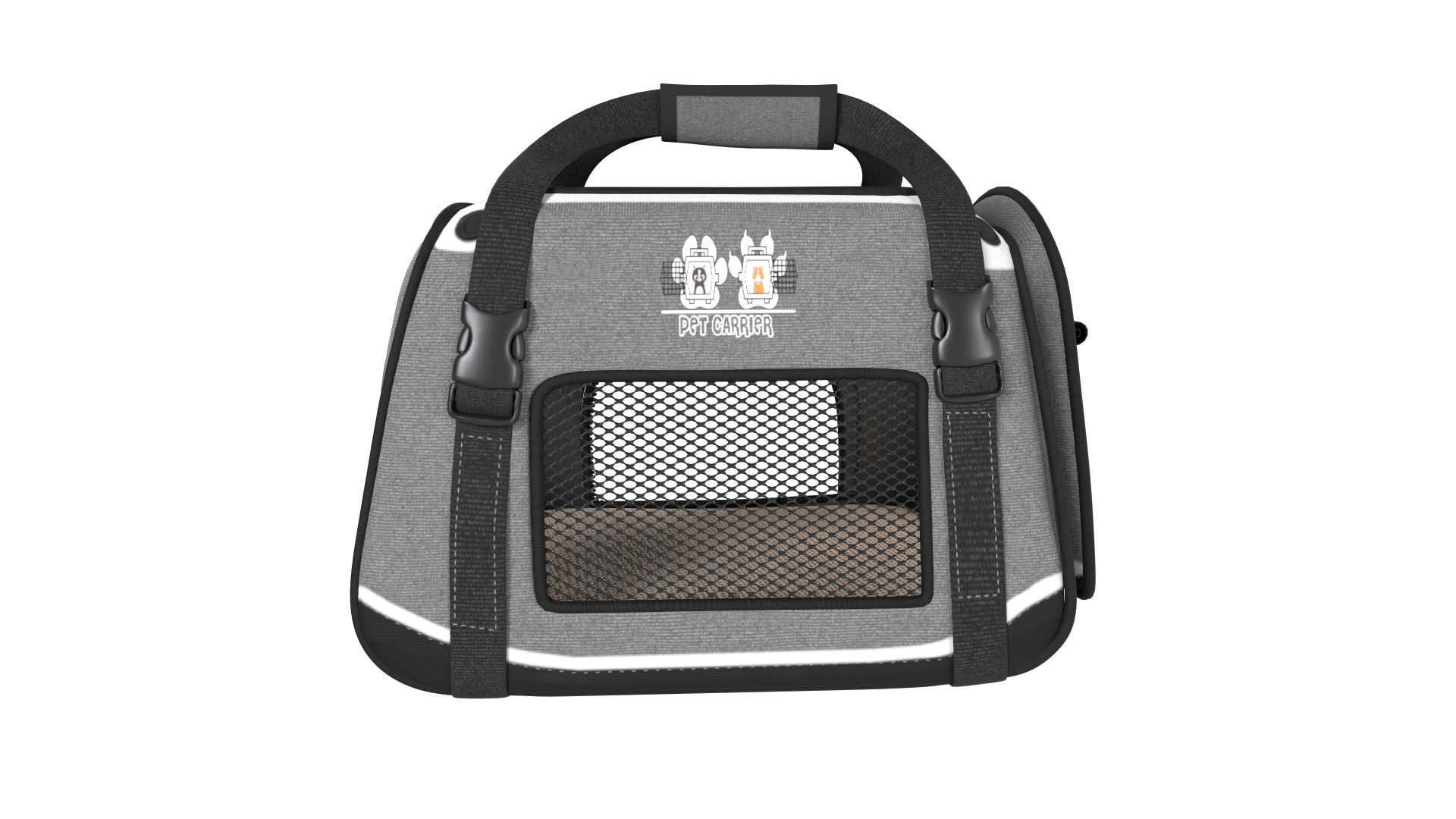 Pet accessories Pet Carrier 3D model_11