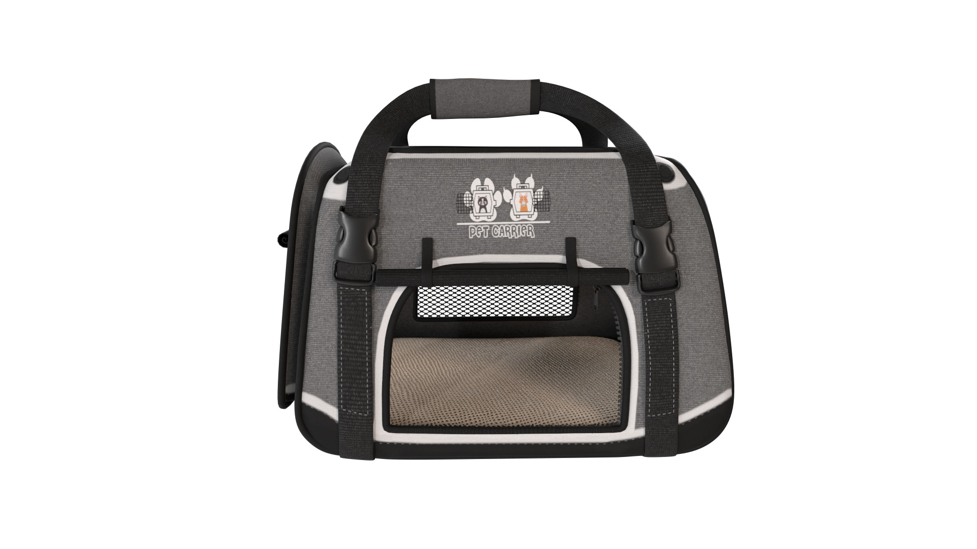Pet accessories Pet Carrier 3D model_5