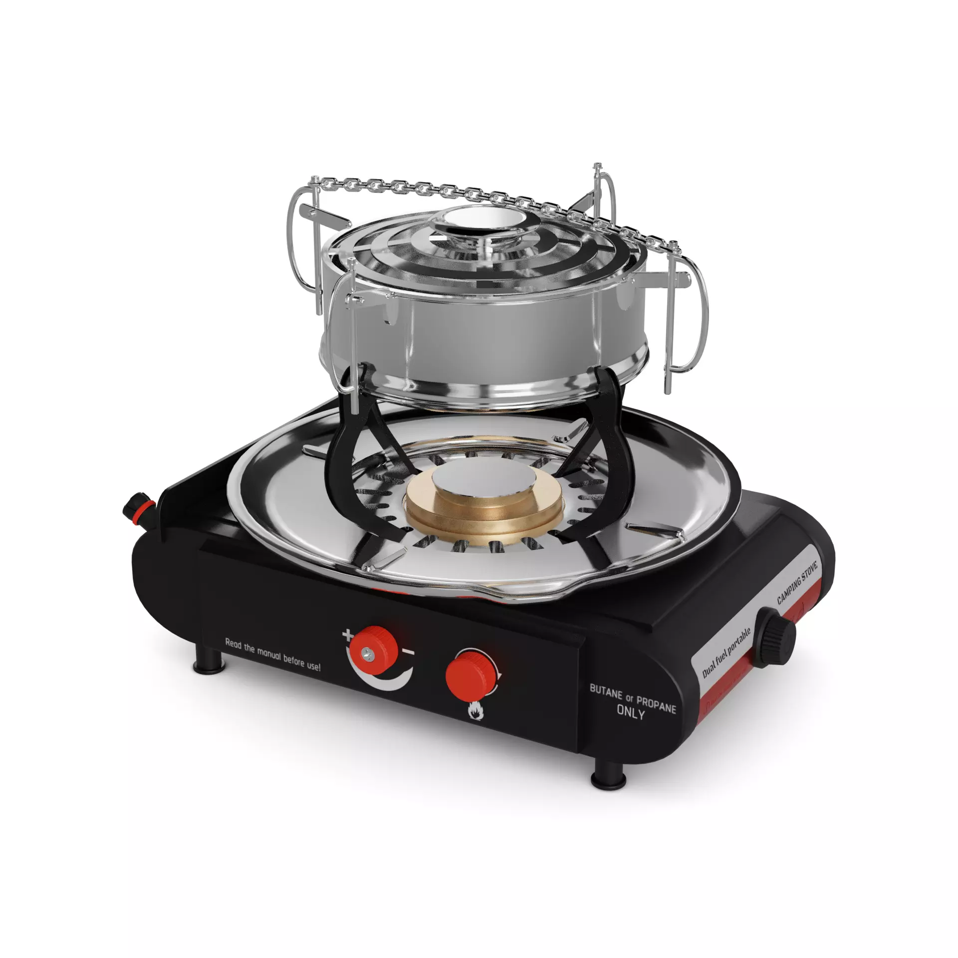 Camping Camping Stove 3D model_0