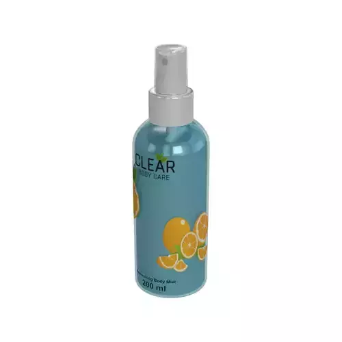 Body skin care Body Mist 3D model