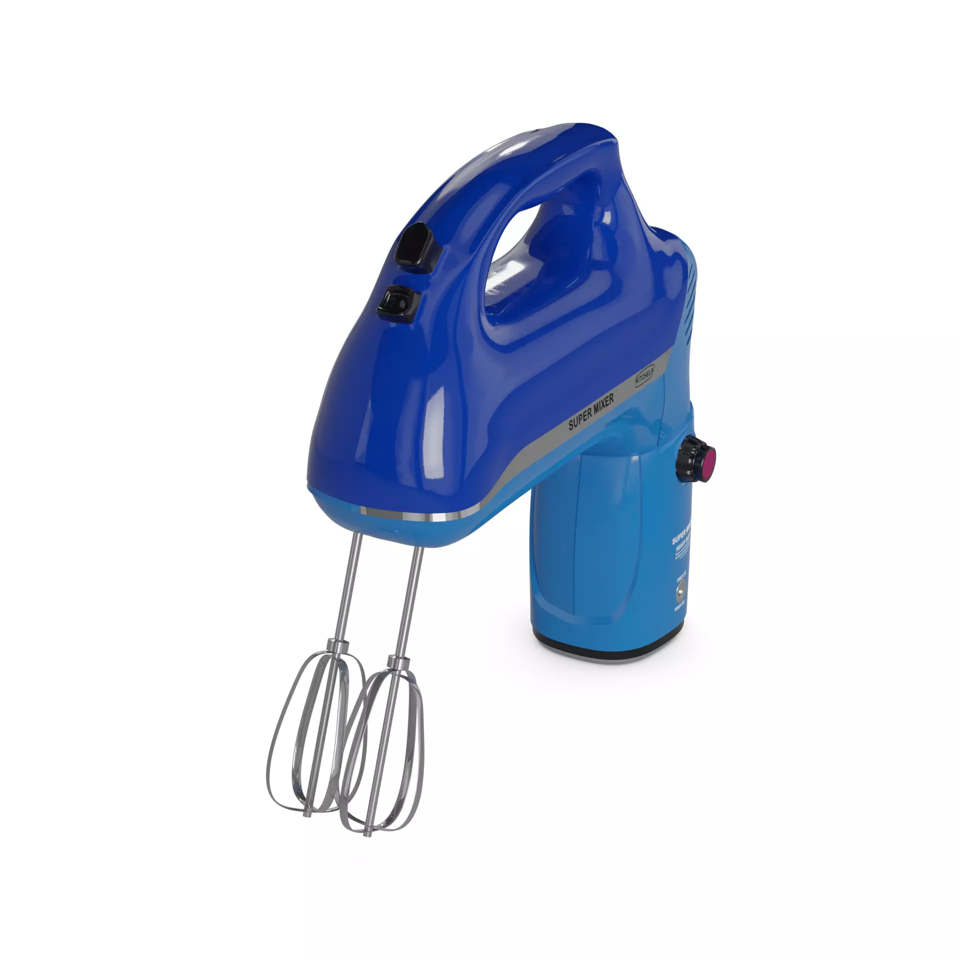 Kitchen appliances Hand Mixer 3D model_0
