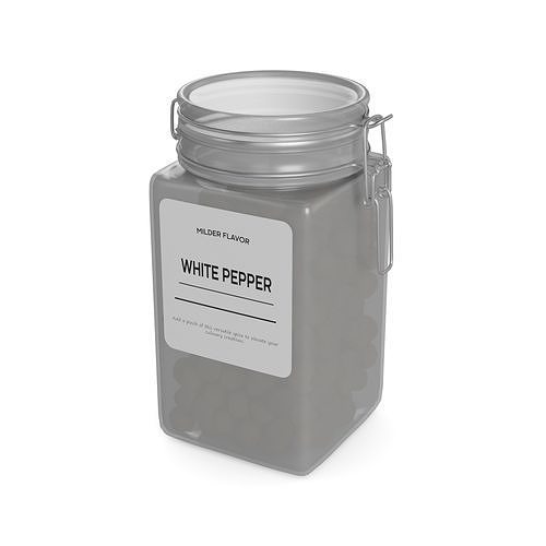Pepper White Pepper 3D model