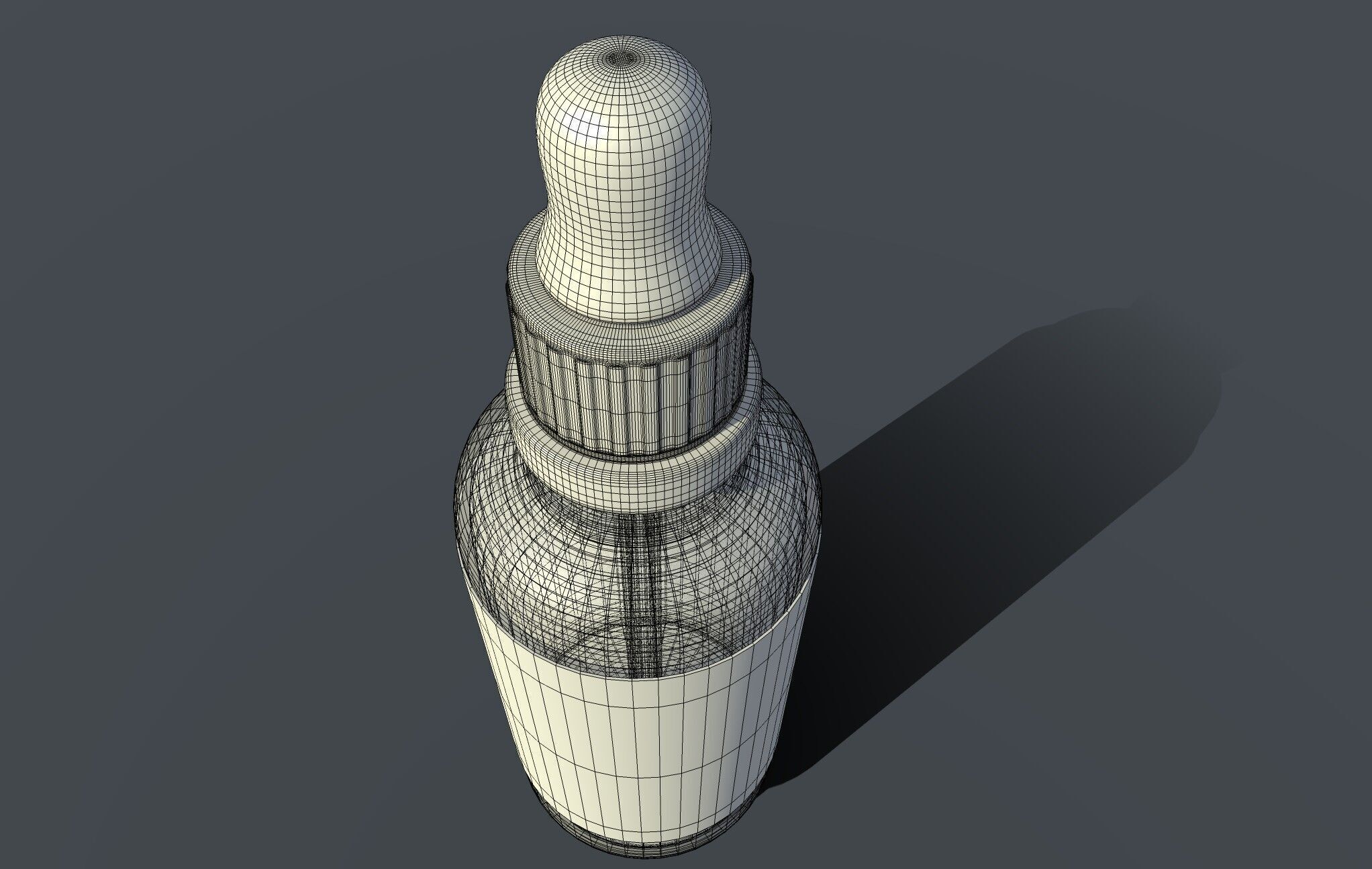 Essential oils Patchouli Essential Oil Low-poly 3D model_5