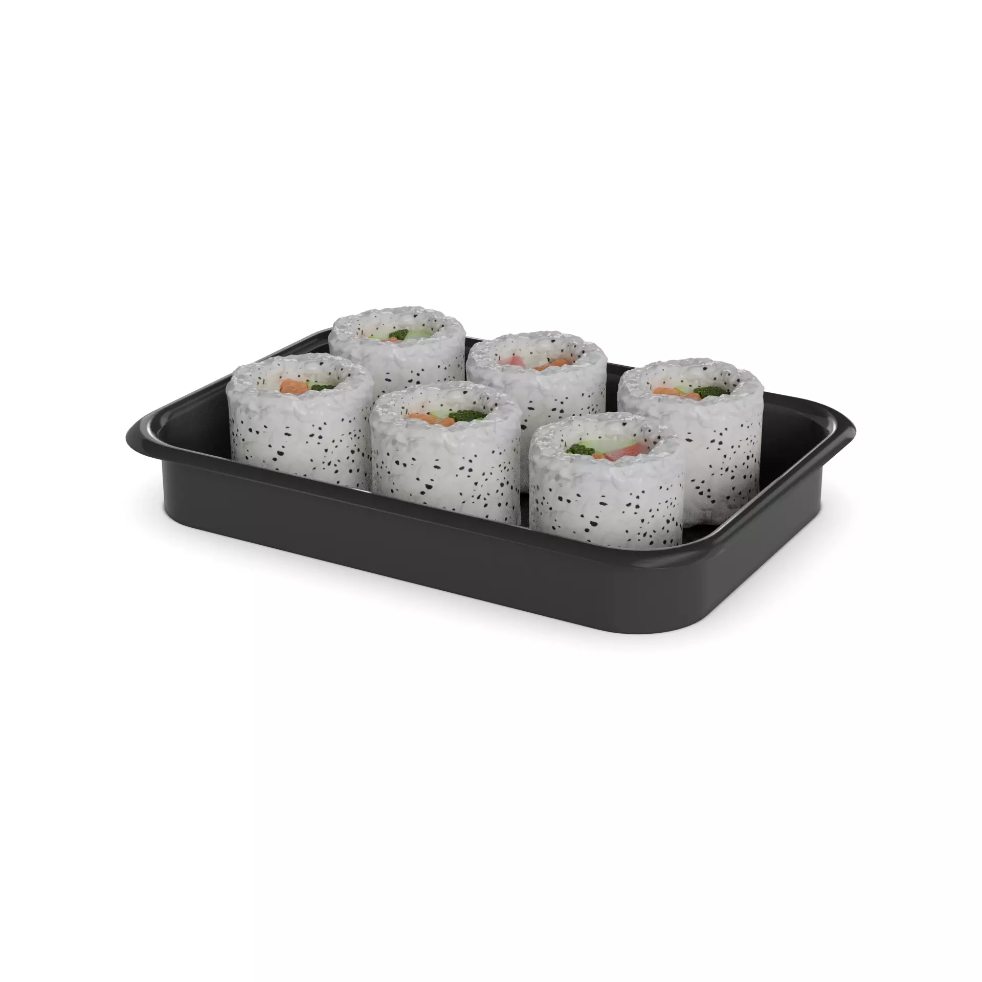 Sushi Rolls Herring sushi roll 3D model_6