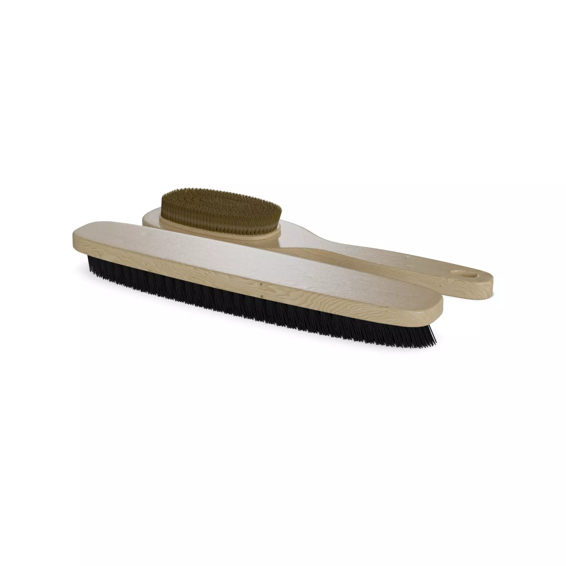 Combs and brushes Boar Bristle Brush 3D model