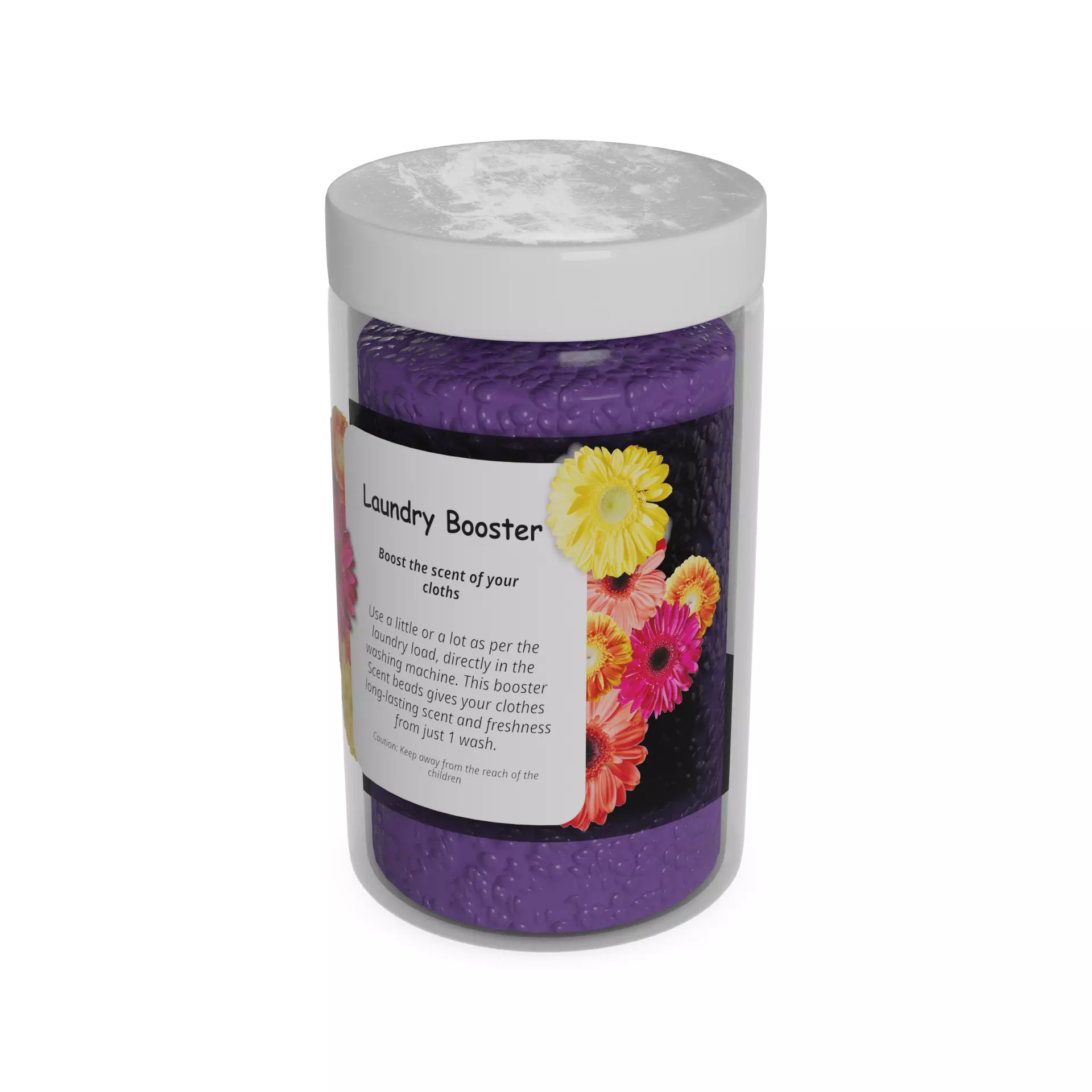 Liquid laundry detergents Laundry Scent Booster Low-poly 3D model