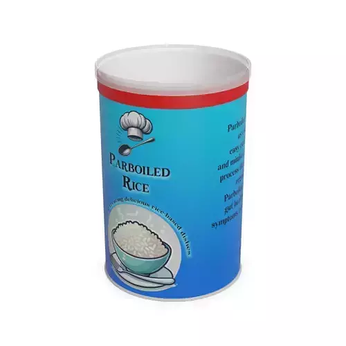 Parboiled rice Parboiled Rice Low-poly 3D model