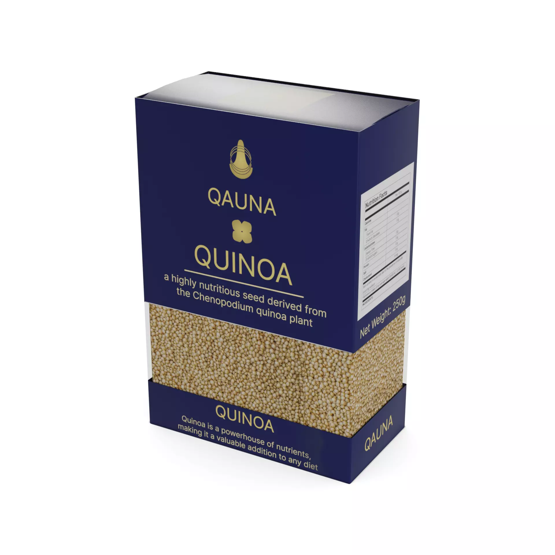 Quinoa Quinoa Low-poly 3D model_0