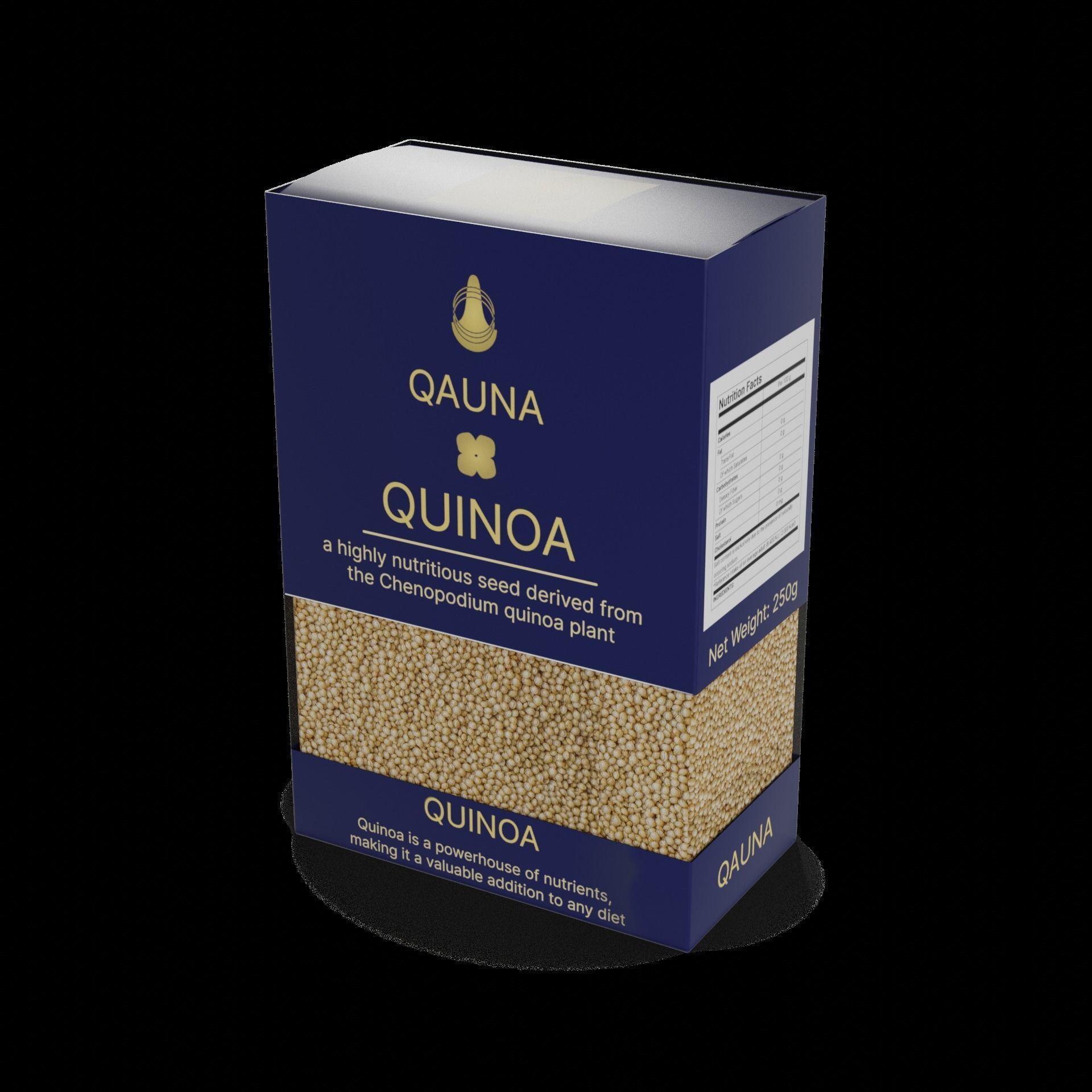 Quinoa Quinoa Low-poly 3D model_1