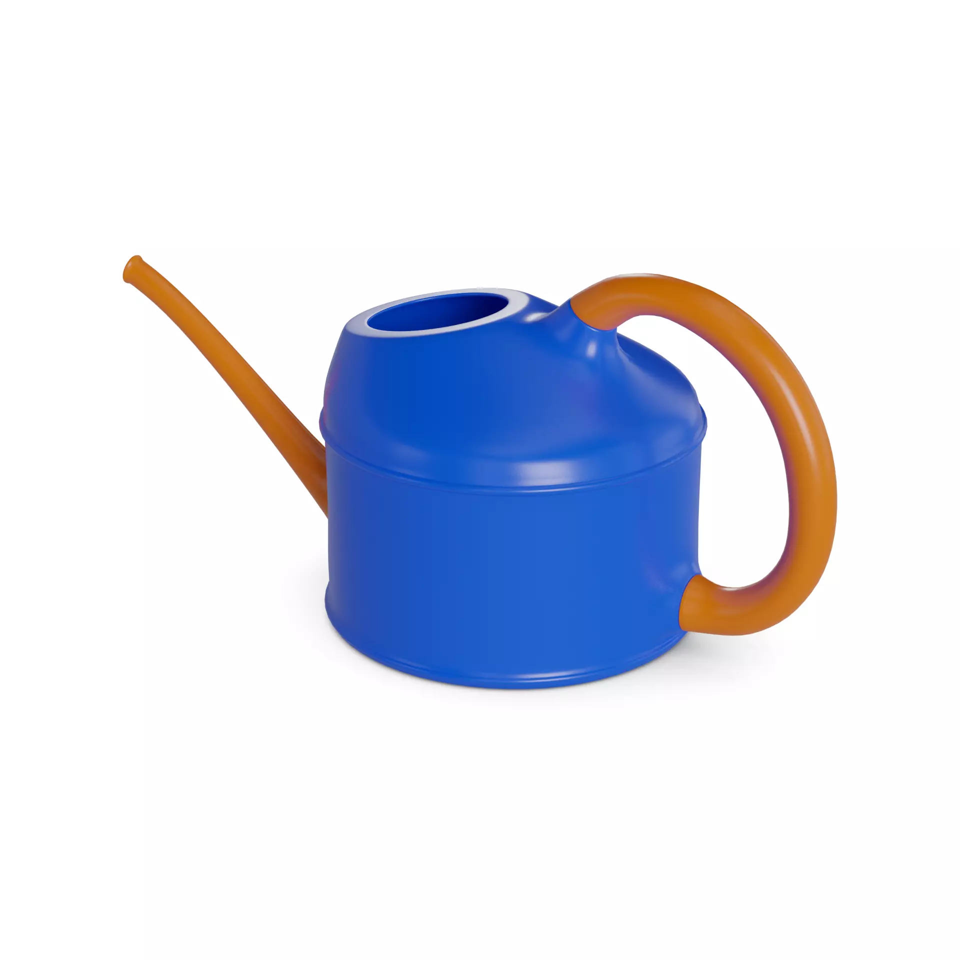 Gardening tools Watering Can Low-poly 3D model_0