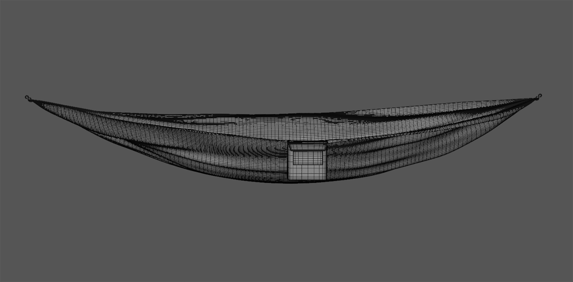 Camping Camping Hammock 3D model_21