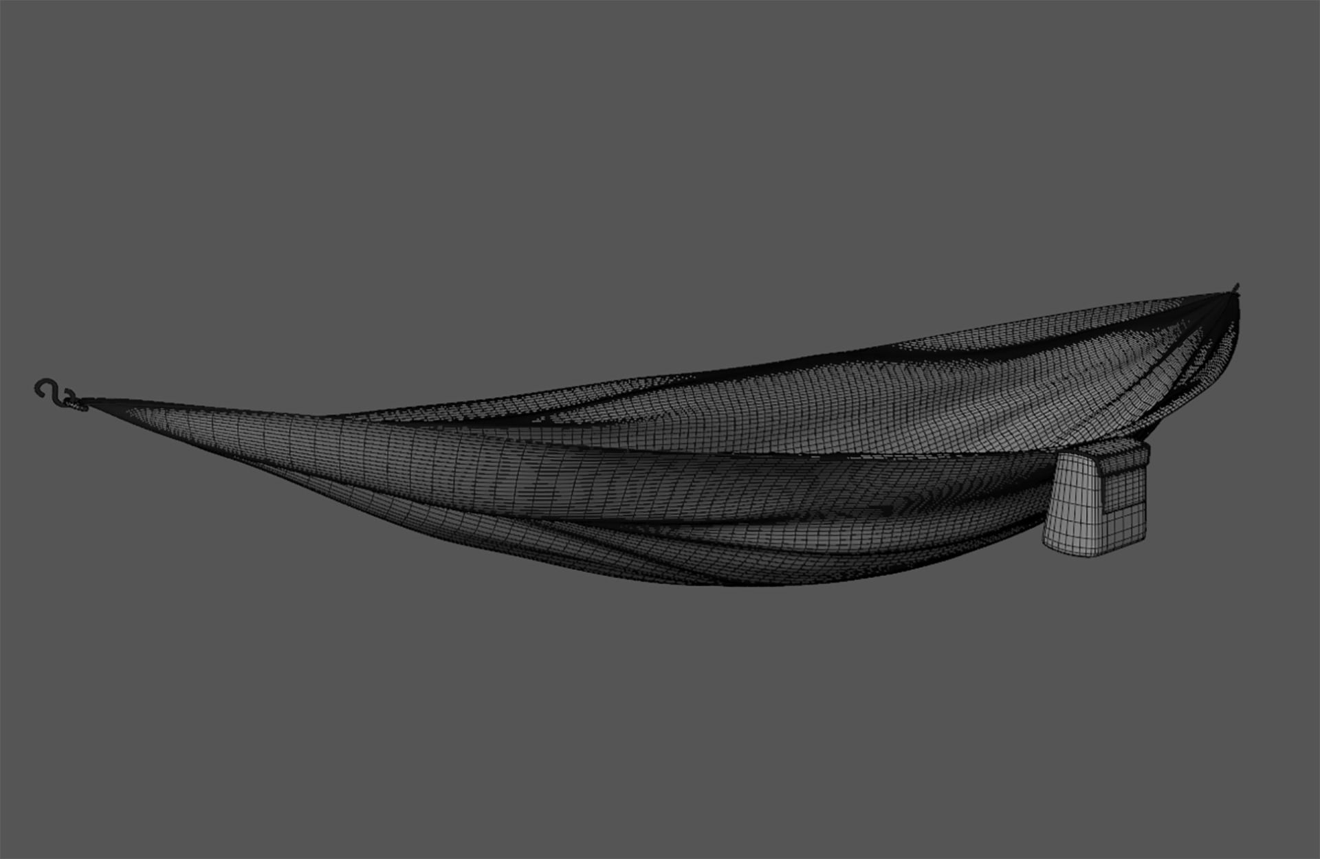 Camping Camping Hammock 3D model_20