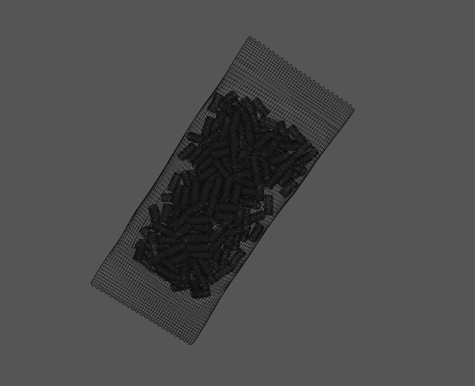 Macaroni shells and shapes Maccheroni Pasta 3D model_15