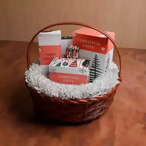 Gift Packaging Christmas Gift Basket